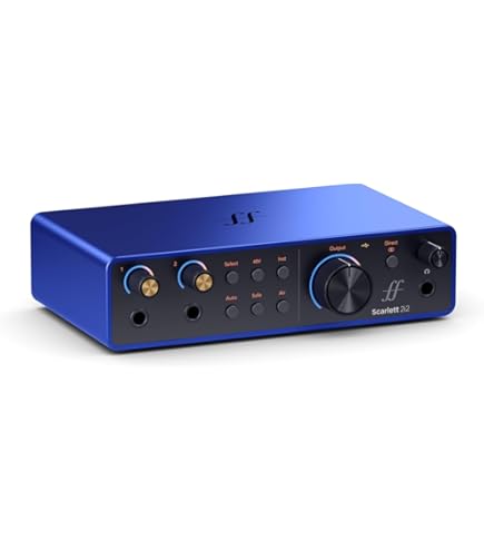 Amazon.com: Focusrite Scarlett 2i2 Studio 3rd Gen USB Audio